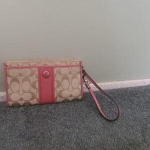 Coach wristlet